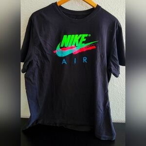 Vintage Nike Air Sportswear Tennis Black T-Shirt